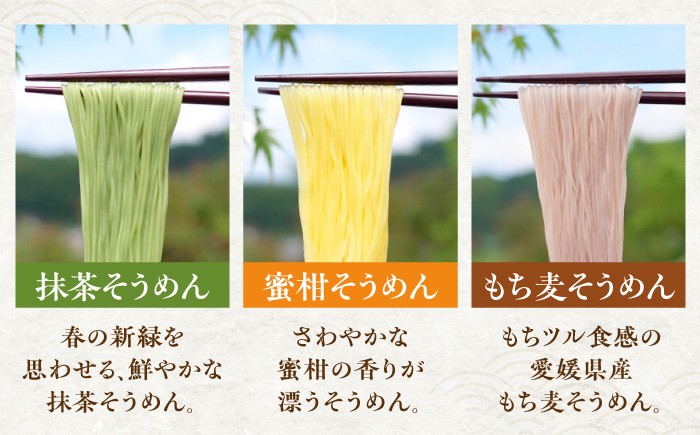そうめん 手延べそうめん 五色そうめん 乾麺 素麺 化粧箱入り 麺 詰合せ