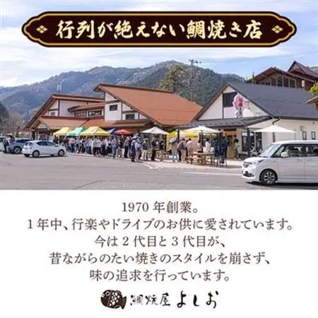 広島で行列の出来るたい焼き屋「よしおのたい焼き」(10個入り)【配送不可地域：離島】【1007460】