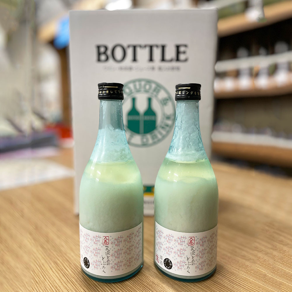 
            とおの どぶろく 速醸生 500ml×2本セット／有限会社松田酒店 岩手県 遠野市 【冷凍発送】
          