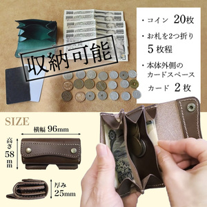 小さいお財布 キャメル 【 イタリアンレザー 財布 財布 財布 財布 財布 】