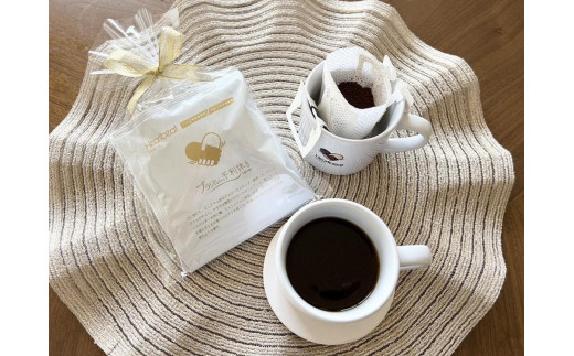 
＜ハートビートビーンズ＞ ブラジルから千利休 30枚入り　ドリップバッグコーヒー
