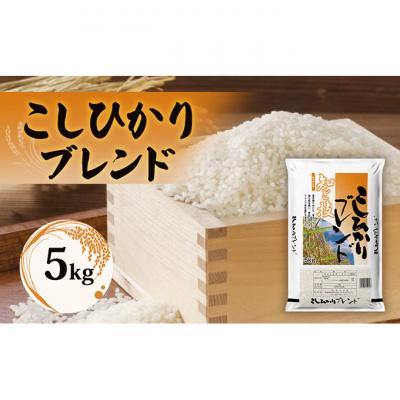 ふるさと納税 新潟市 コシヒカリブレンド5kg 精米[54071690]