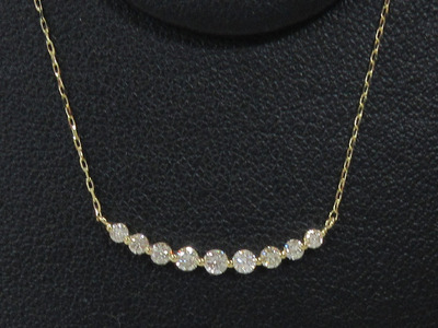 K18YG 0.30ctダイヤペンダント SWCB014-yg