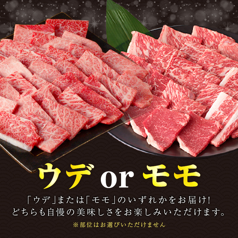 【畜産農家応援!!】≪肉質等級4等級以上≫黒毛和牛赤身焼肉(計2kg)  肉 牛 牛肉 国産_T030-0956