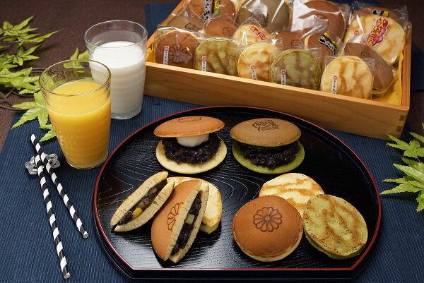 【ふるさと納税】菓子庵丸京 どらやき宝箱セット (氷温熟成製法®を取り入れた大満足のどらやきセット)【25-010-023】丸京製菓 個包装 和菓子 お楽しみ 福袋 お菓子 菓子 茶菓子 お茶請け どら焼き ドラヤキ お取り寄せ グルメ 鳥取県 米子市 1万 10000円
