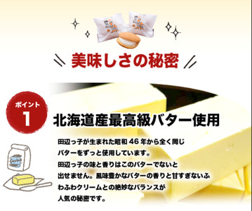 【3か月定期便】銘菓 田辺っ子（たなべっこ）9個入り / 銘菓 お菓子 スイーツ 和菓子 個包装 小分け プレゼント ギフト ご家庭用 贈答 和歌山 バター クリーム お土産 お取り寄せ 田辺市 【s