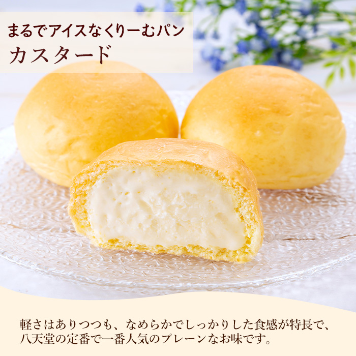 【八天堂】新食感！まるでアイスなくりーむパン・＜季節限定＞くりーむパンマンゴー 4種9個詰合せ スイーツ お菓子 アイス カスタード チョコレート あまおう いちご  マンゴー 冷凍 015051