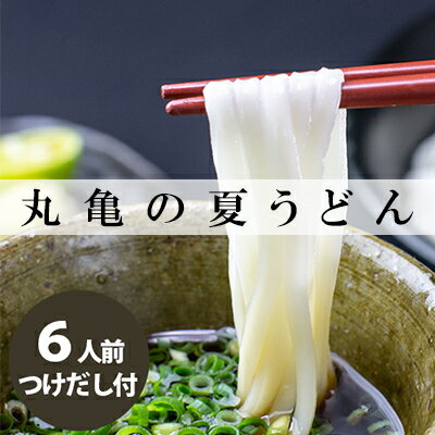 【ふるさと納税】 丸亀の夏うどん 6人前 200g×3 かけ つけ だし 麺類 半生麺 讃岐 弾力 コシ のど越し ざる だし付き 絶品 釜揚げ 釜玉 おすすめ 個包装 常温 常温保存 日持ち 備蓄 簡単調理 讃岐 家庭用 自宅 国産 小麦 製麺所 人気 香川県 丸亀市【宮武讃岐製麺所】