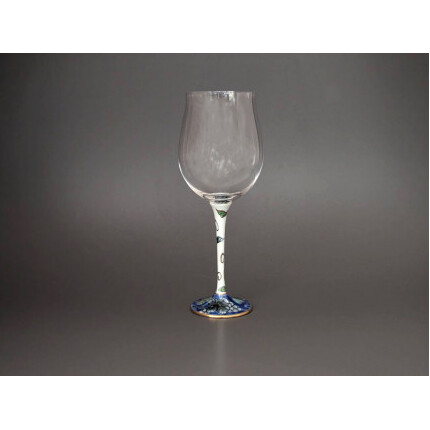 有田焼 ハイレッグペアワイングラス（小）（赤葡萄&青葡萄）東洋セラミックス A110-47_イメージ2