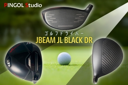 【 PINGOL Studio 】ゴルフ ドライバー「JBEAM JL BLACK DR」