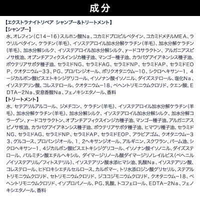 ふるさと納税 滑川町 ダイアン エクストラナイトリペア シャンプー&トリートメント 本体セット|19_ntl-160201 |  | 01