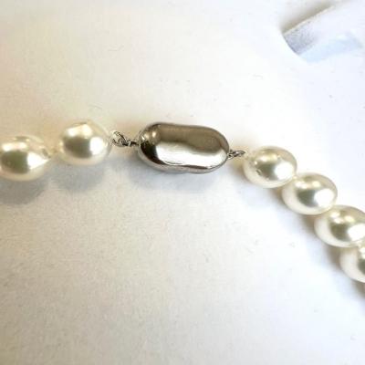 ふるさと納税 甲府市 アコヤ 真珠 7.5〜7.0mm ネックレス・ピアスセット　原産地証明書付 YF-35 |  | 02