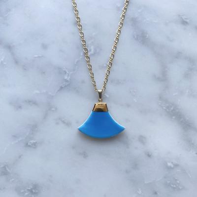 ふるさと納税 茅ヶ崎市 ArtOpus. ネックレス 富士 青 湘南 茅ヶ崎市 陶磁器 アートギフト |  | 01