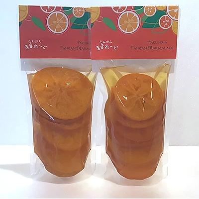 ふるさと納税 屋久島町 【特産品コンクール優秀賞受賞】屋久島たんかんスライスママレード2個セット