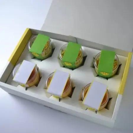 語り部のあったずもなプリン 2種 食べ比べ 合計6個セット 冷凍 / グリーンケア 多田自然農場【配送不可地域：離島】【1578853】