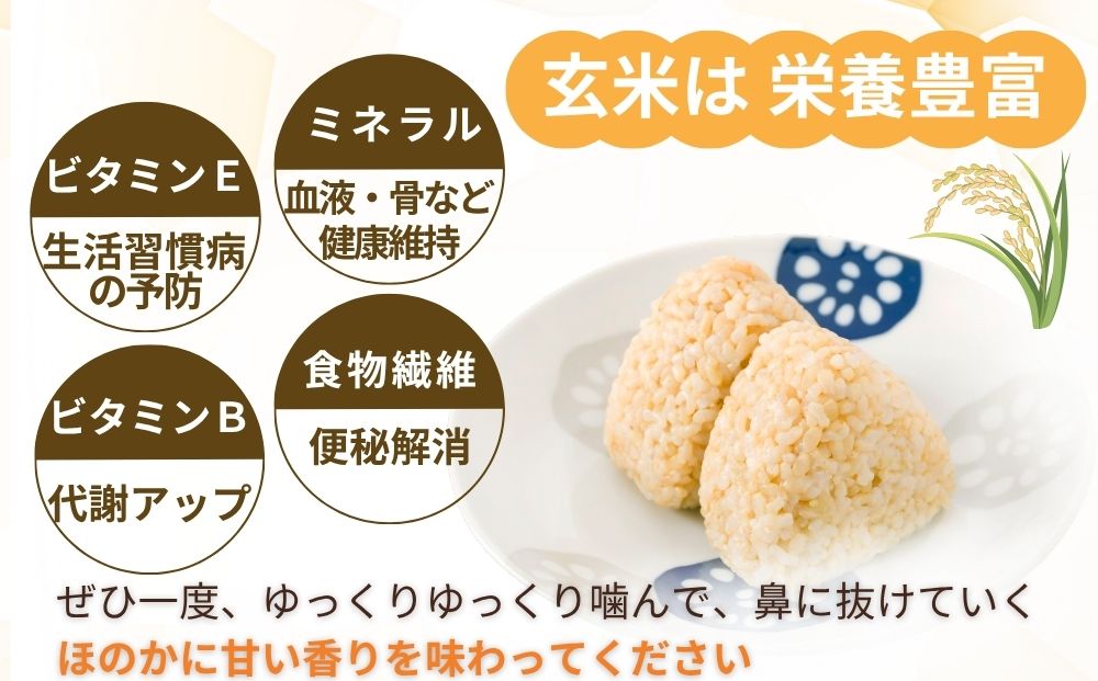 【定期便3回】天真爛漫 奥大和高原米  ＜令和7年産 玄米 5kg＞ ／ ふるさと納税 無農薬 米 お米 こめ コメ 国産 新米 玄米 一等米 農家やまおか 有機肥料使用 農薬不使用 除草剤不使用 奈