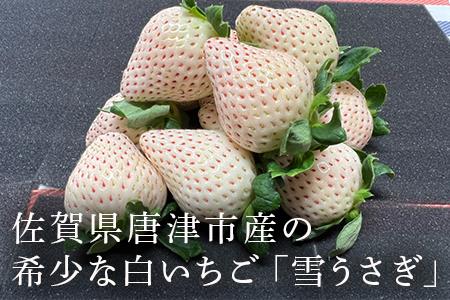 『予約受付』【令和6年2月中旬発送】唐津産 白いちご「雪うさぎ」苺 イチゴ 希少 果物 フルーツ ハマファーム