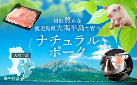 鹿児島県産豚厚切りステーキ&しゃぶしゃぶ三昧セット〈約16㎏〉