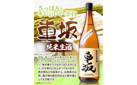 日本酒 車坂 純米 生酒 1.8L 酒のねごろっく 《90日以内に出荷予定(土日祝除く)》和歌山県 岩出市 日本酒 酒 さけ 生酒 1.8L 1800ml 酒　お酒 ねごろっく さけ 生酒 1.8L 