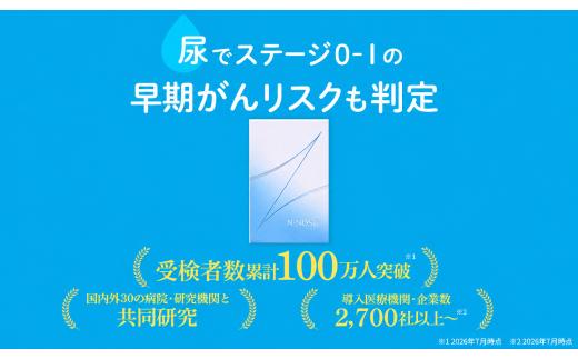 定期便割 がん検査キット 簡単 エヌノーズ 2回分×2回 がんのリスク 早期発見 サービス 線虫N-NOSE セット セルフ ガン 検査キット けんさ 癌検査 尿検査 自宅 手軽 早期治療 早期がん検査 癌 N-NOSE gan 健康診断 健康 定期便 HIROTSUバイオサイエンス 神奈川 湘南 藤沢
