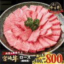 【ふるさと納税】【内容量が選べる】宮崎牛 ロース (焼肉用) 400g 800g 肉 牛肉 国産 牛 食品 ディナー グルメ キャンプ グランピング 焼肉 焼き肉 BBQ バーベキュー パーティー お祝い 贈り物 ギフト ご褒美 贅沢 お取り寄せ 人気 おすすめ 宮崎県 都農町 送料無料