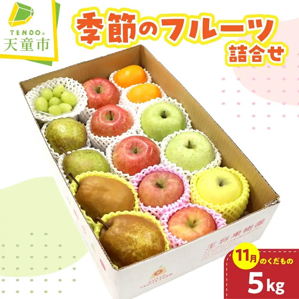 季節 の フルーツ 詰め合わせ 5kg 11月分 果物 フルーツセット