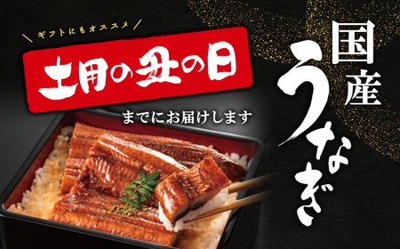 【丑の日までにお届け!!】 国産 うなぎ 蒲焼き 境町秘伝のタレ 4度焼きあげ 2尾 計300g以上 簡易包装 タレ 山椒 丑の日 父の日 土用丑の日 鰻 うなぎ ウナギ 父の日 丑の日 土用の丑の日