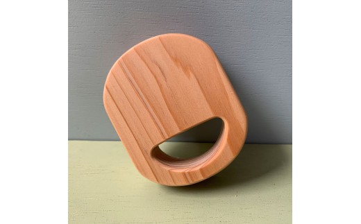 木のおもちゃ ヒノキのガラガラ 木製 雑貨 高知県 木 ぬくもり雑貨 【TAKEDA GANGU】 [BQDN004]