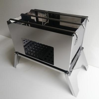 ふるさと納税 守口市 【焚き火台　コンロ】艶消し2トーンカラー囲(かこみ)M ネームあり　A4ファイル付