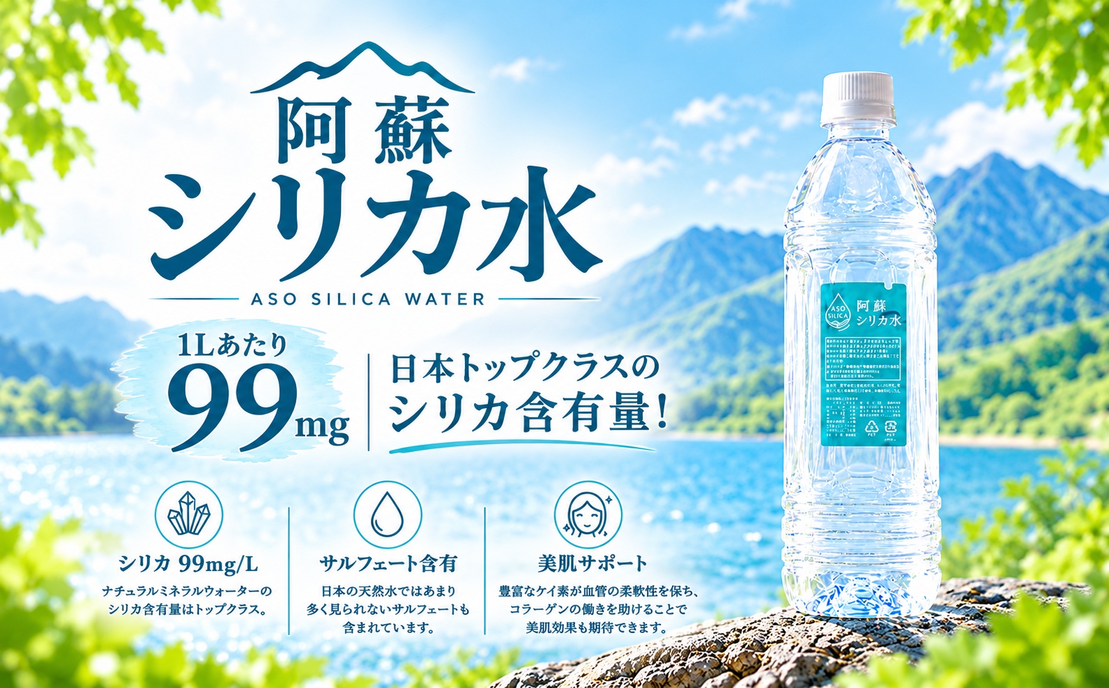 【10月中旬以降配送予定】 シリカ水 500ml×35本 1ケース アロハス ナチュラルミネラルウォーター ペットボトル 防災 備蓄 キャンプ 飲料水 飲み物 ドリンク 熊本県 阿蘇市