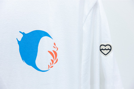 EDISG Tシャツ Manta【カラー:オフホワイト】【サイズ:Sサイズ】KB-55-ow-1