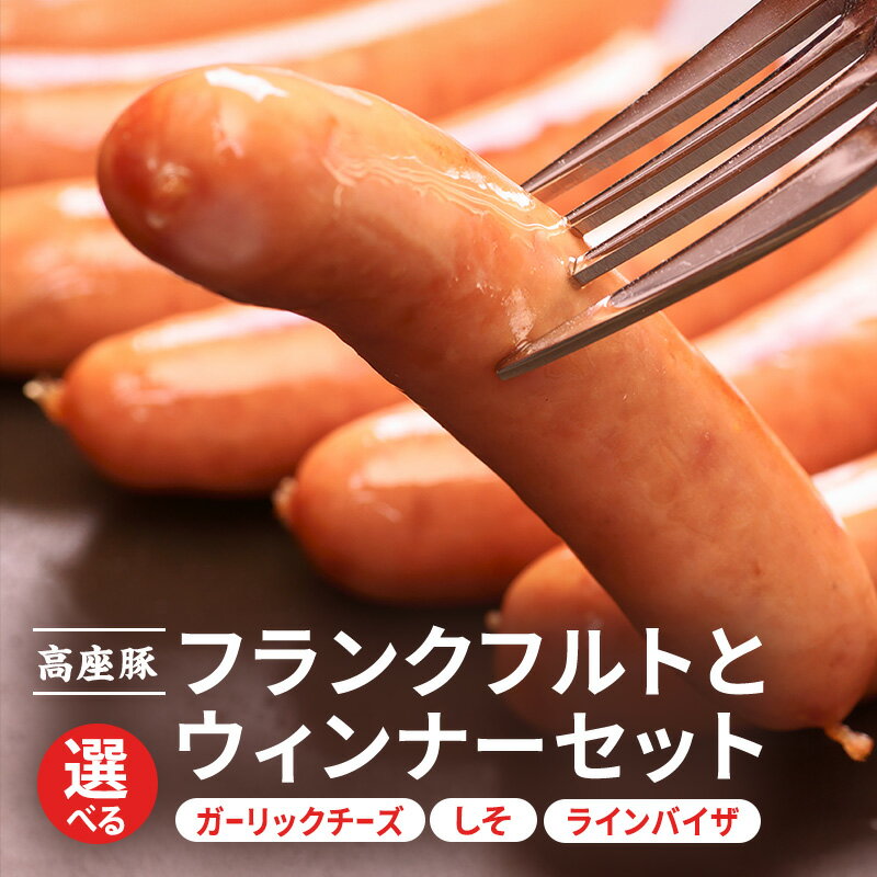 【ふるさと納税】ソーセージ フランクフルト 150g 選べる ウィンナー セット 詰め合わせ ウインナー　お届け：※12月下旬～1月中旬の間はお届けが出来ません。