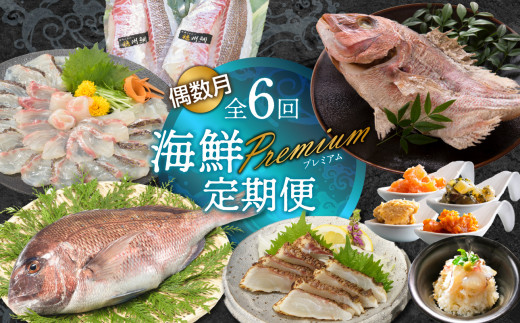 【計6回お届け】海鮮Premium定期便（偶数月）