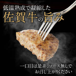 【最速配送】佐賀牛 ハンバーグ 6個 ／ 佐賀牛【B053】