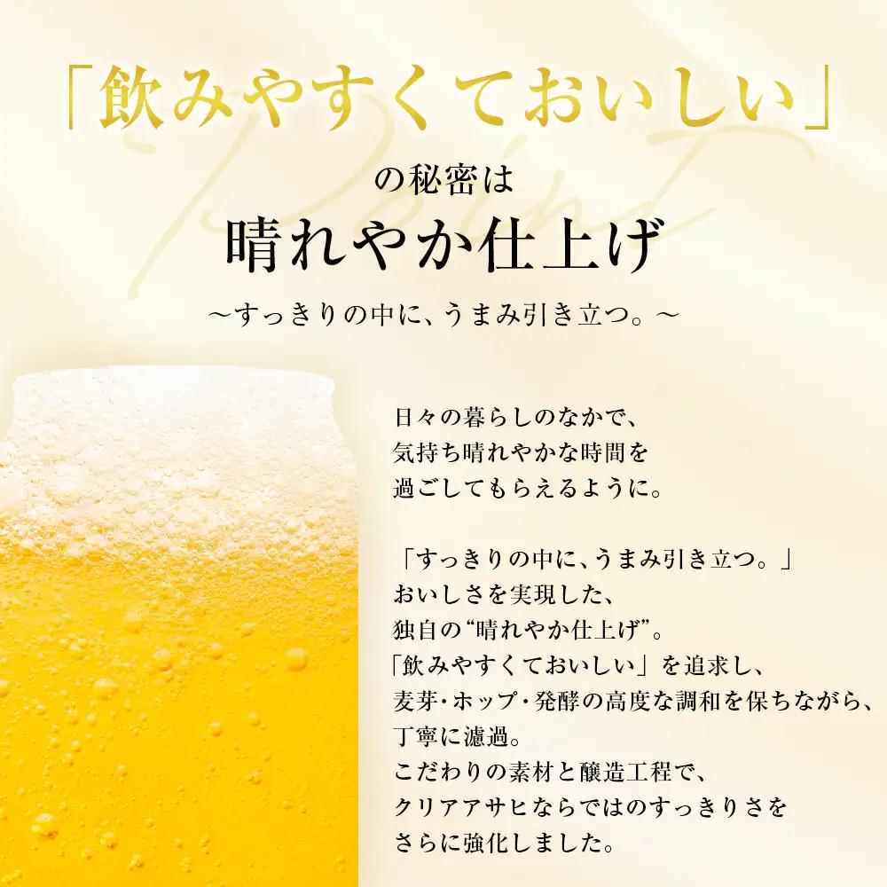 ビール アサヒ クリアアサヒ 350ml 24本 　