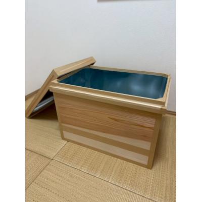 ふるさと納税 磐田市 静岡県産材　天竜杉　茶箱40キロ |  | 02