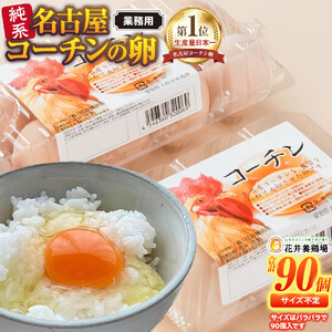 日本三大地鶏！ 「純系　名古屋コーチンの卵」（90個） 卵