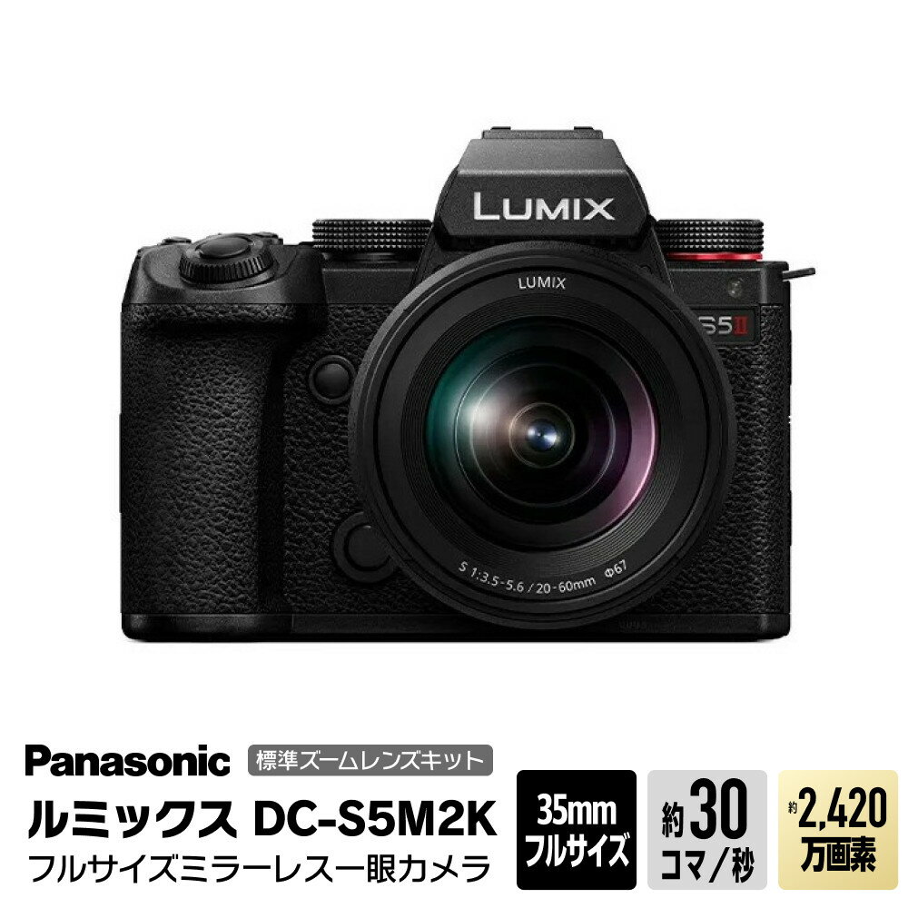【ふるさと納税】パナソニック フルサイズミラーレス一眼カメラ ルミックス DC-S5M2K【 電化製品 生活家電 カメラ デジタルカメラ 一眼レフ 人気 おすすめ 送料無料 大阪府 門真市 】