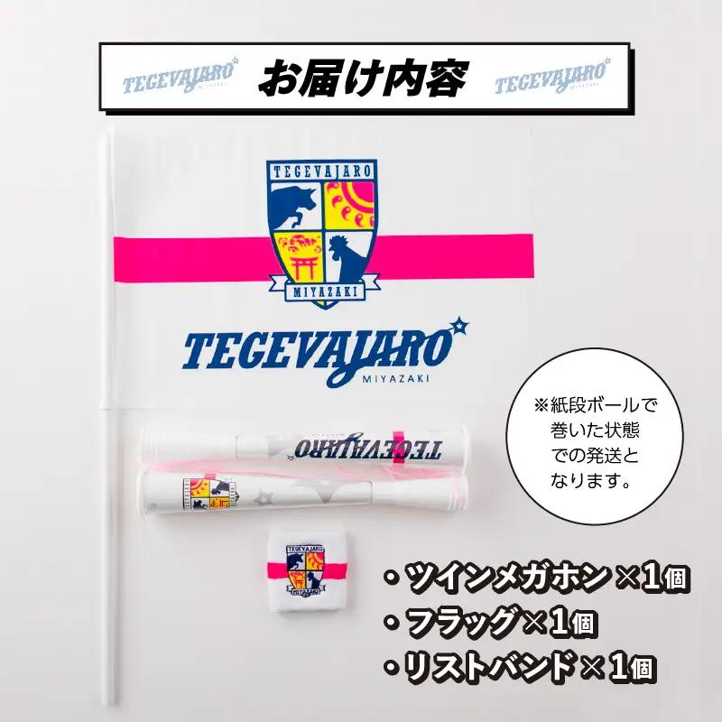 テゲバジャーロ宮崎　応援グッズ3点セット テゲバ 応援 グッズ