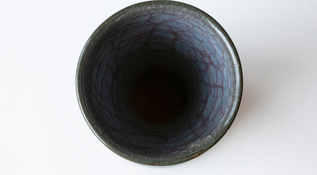 【 氷裂貫入青瓷 】花器 （ 小野寺裕司 作 ） 花 花瓶 陶器 陶芸 インテリア 青瓷