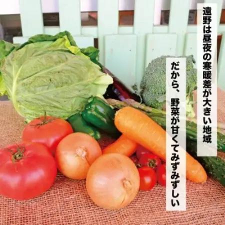 【発送月固定定期便】遠野ふるさと野菜便 野菜ソムリエ 厳選 詰め合わせセット 岩手県遠野市 全4回【配送不可地域：離島】【4092422】