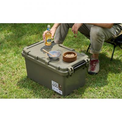 ふるさと納税 大河原町 収納ボックス 44L 収納ケース TRAILBOX600 TRB-600 カーキ[53752201] |  | 03