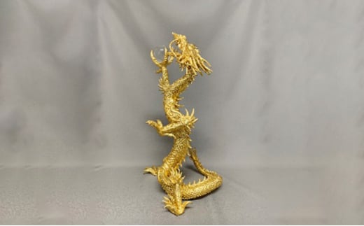 【高岡銅器】 皇龍(こうりゅう)　本金箔  FAD-1243