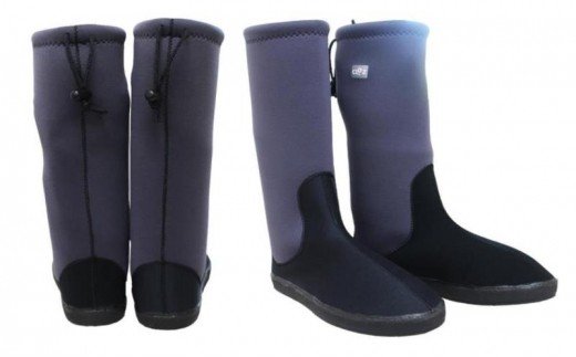 クロッツ レインブーツ/グレーM_1232R-9