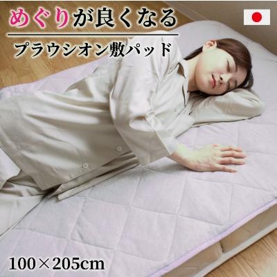 ふるさと納税 泉大津市 百歳 敷パッド　シングル　100×200cm　ラベンダーカラー　1枚