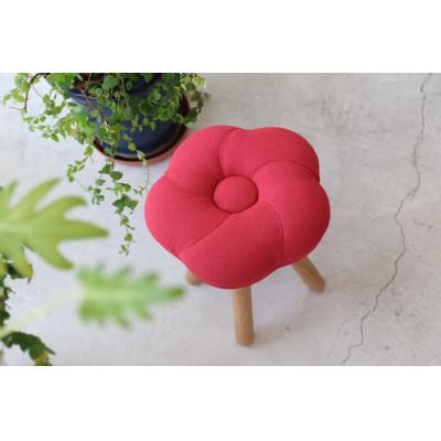 ふるさと納税 大川市 monaca stool:ume【レッド/栴檀/高さ30cm】 |  | 01
