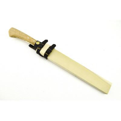 ふるさと納税 南国市 【晶之作】土佐鍛 狩猟刀『猪鹿刀』270 土佐オリジナル白鋼 【真鍮丸輪】 |  | 03