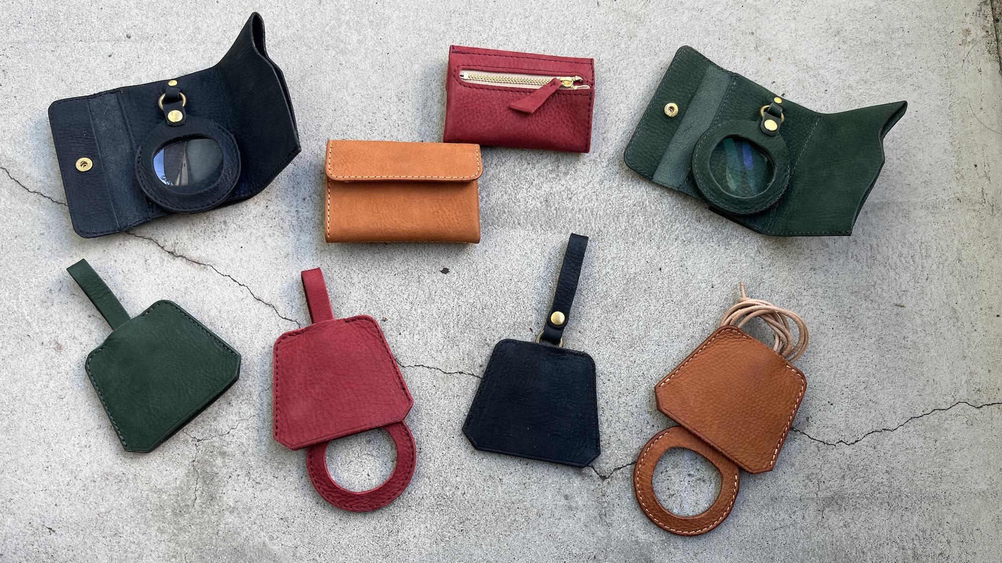 SKLO EZ-LOOK 持ち歩けるルーペ（コインケースセット）【Red】