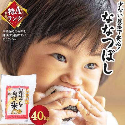 ふるさと納税 岩見沢市 <令和8年産>お米 ななつぼし 40kg|善生さんの自慢の米【a104-085】