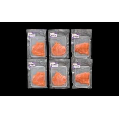 ふるさと納税 浦河町 北海道浦河町産『トラウトサーモン』のスモークサーモン×6P[02-1510] |  | 02